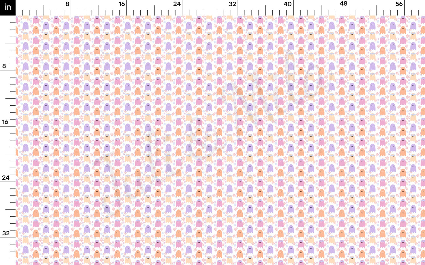 100% Cotton Fabric By the Yard Printed in USA Cotton Sateen - Cotton Halloween СTN1863
