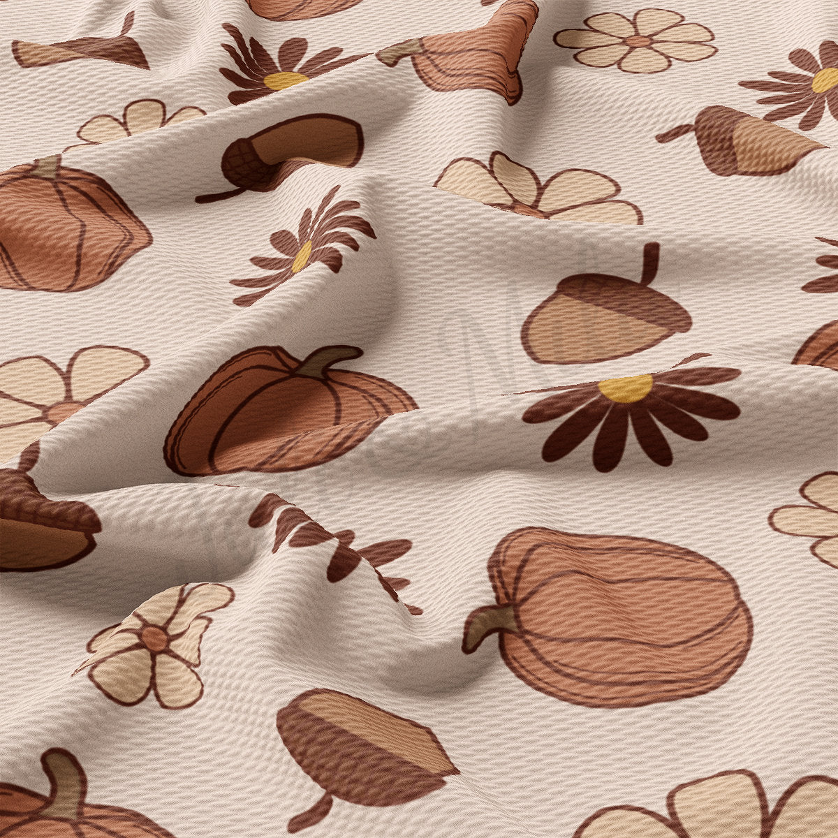 Autumn Fall Halloween Bullet Textured Fabric AA1938