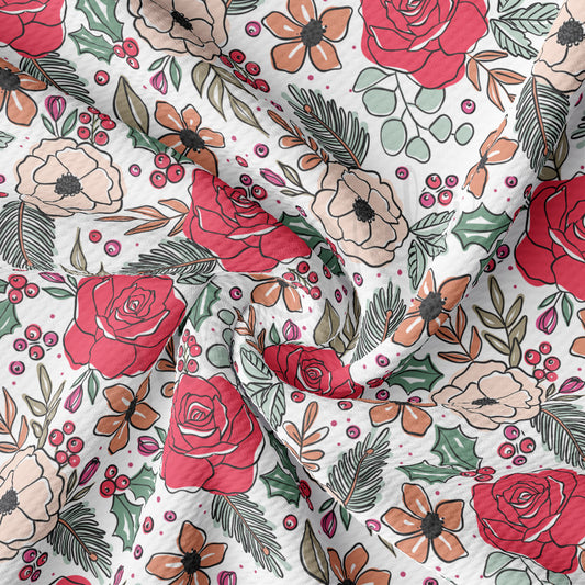 Christmas Bullet Textured Fabric AA1905