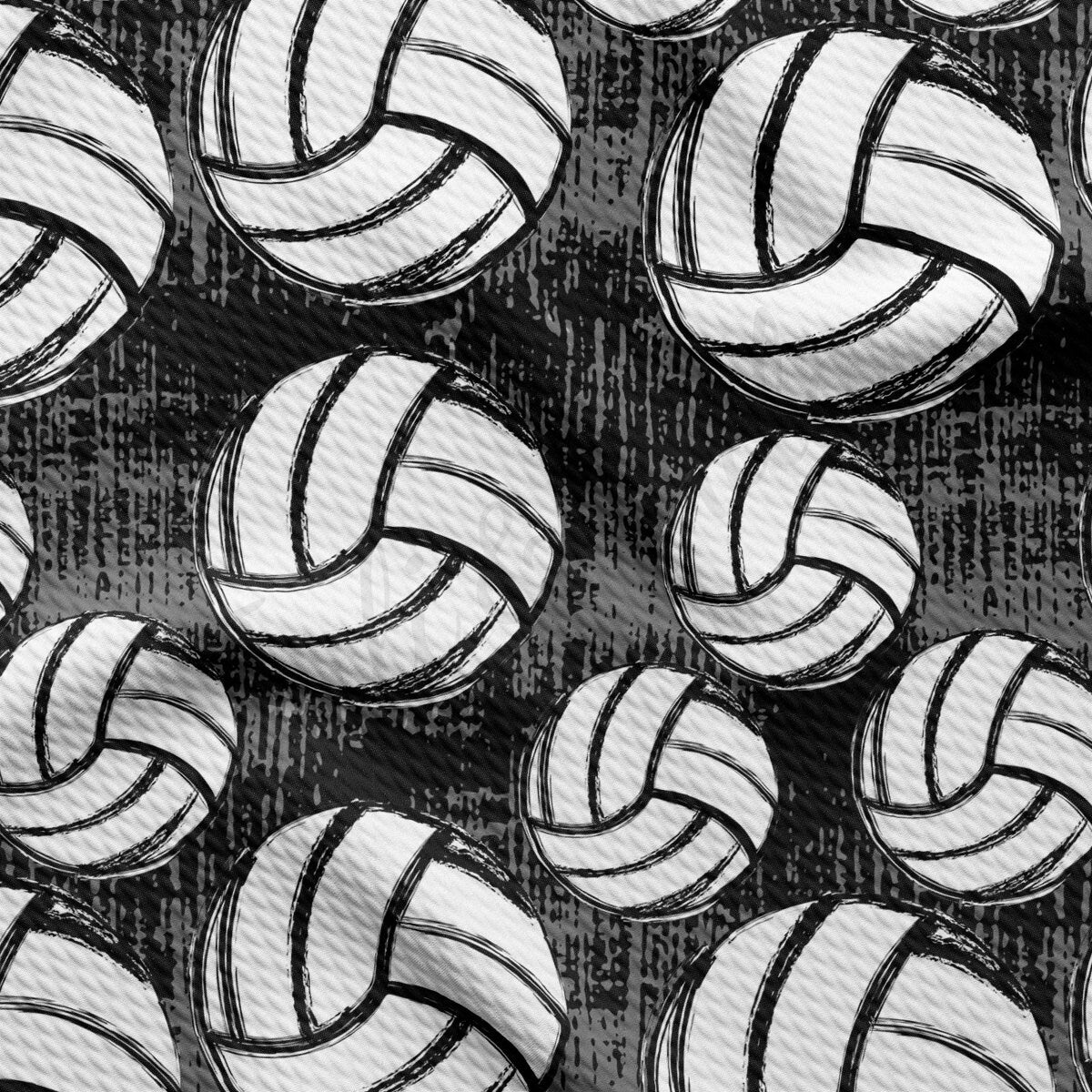 Volleyball Bullet Textured Fabric AA1987