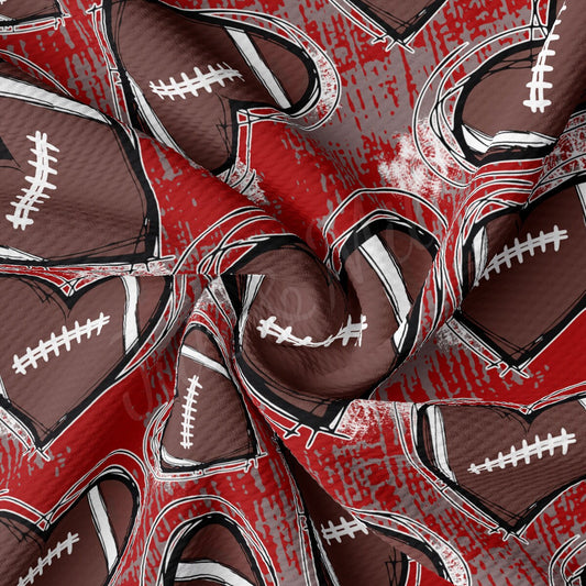 Football Bullet Textured Fabric AA1989
