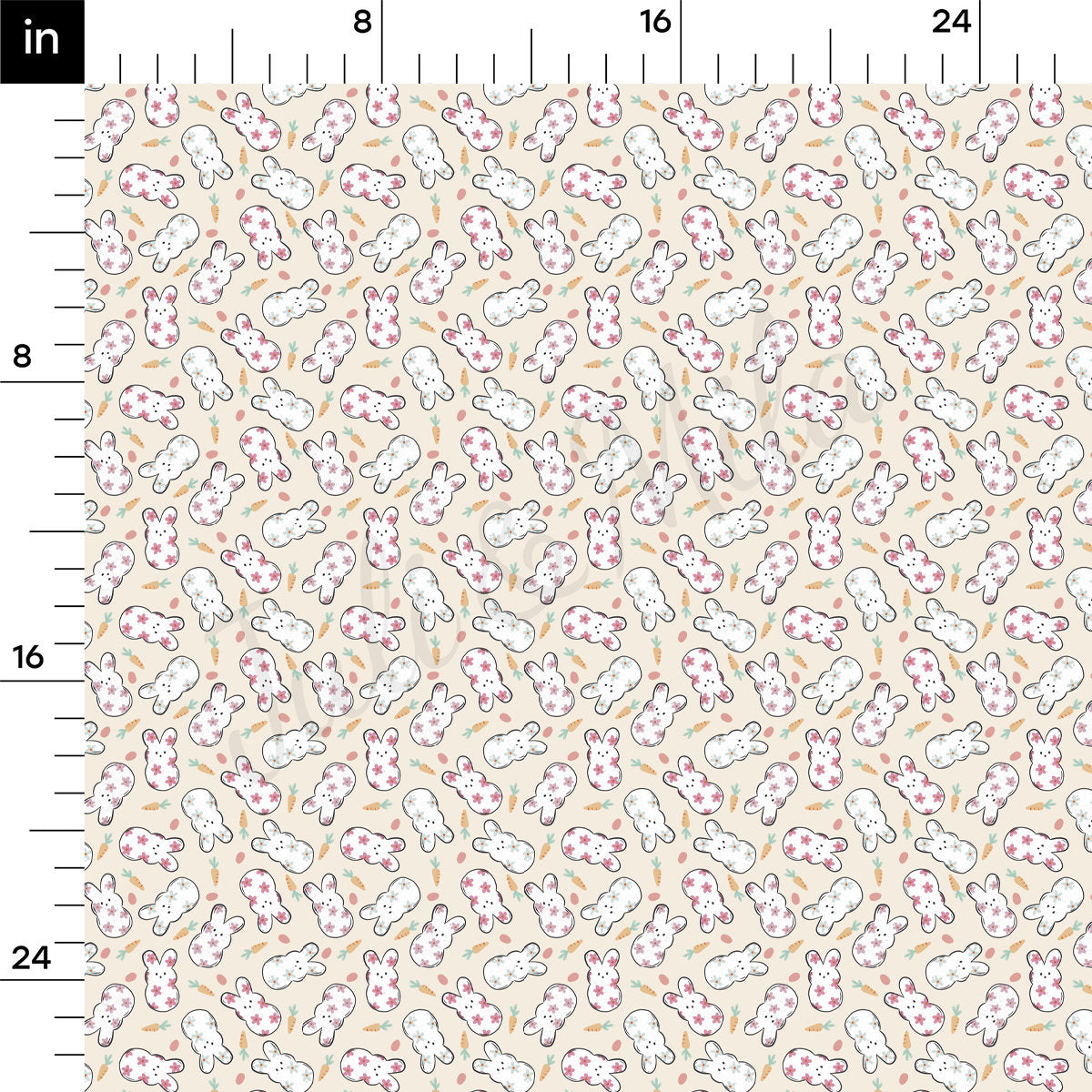 Rib Knit Fabric RBK2118 Easter