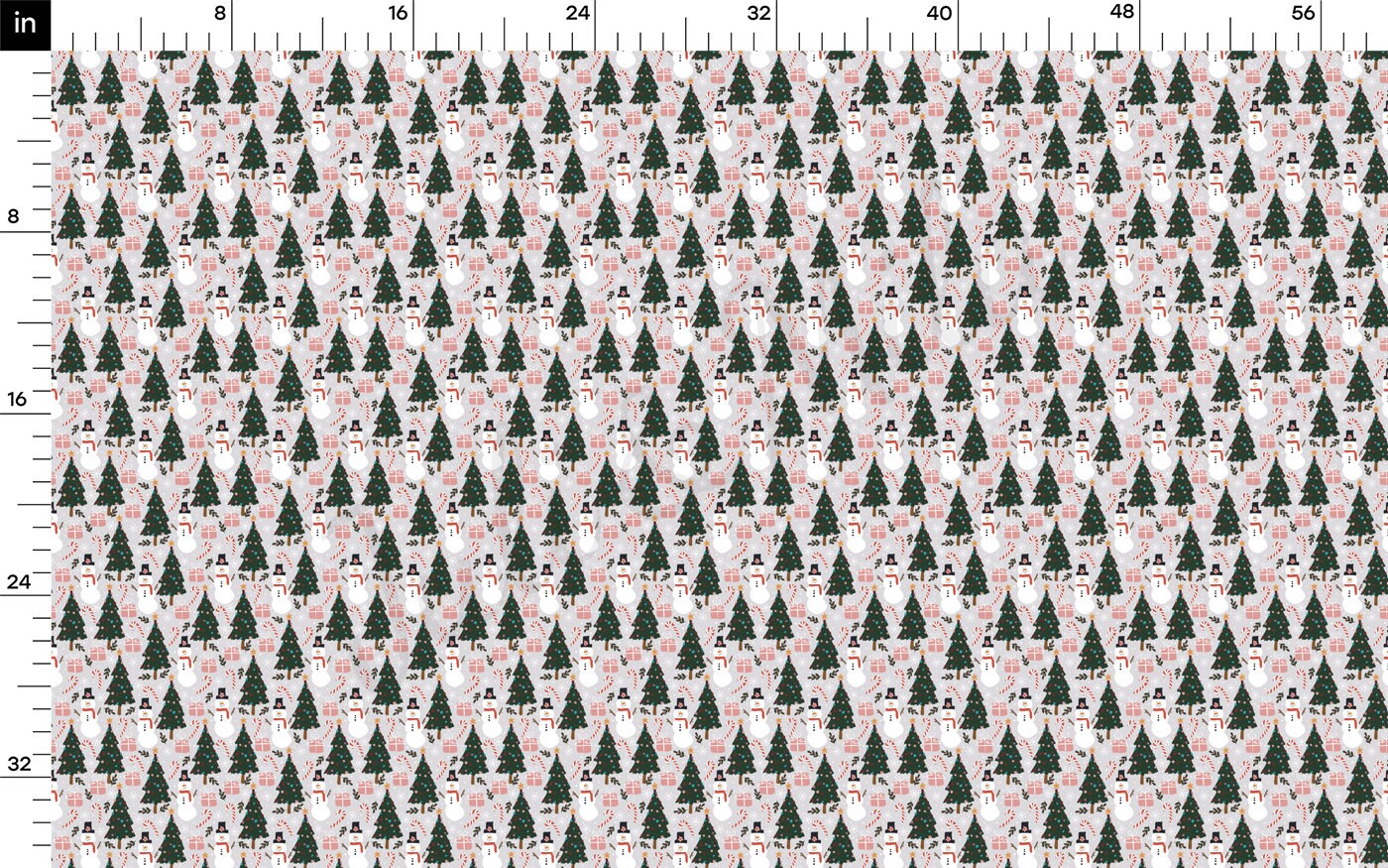 Rib Knit Fabric RBK2149 Christmas