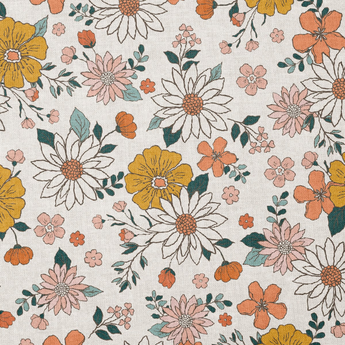 100% Cotton Fabric CTN2195 Floral
