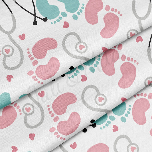 100% Cotton Fabric CTN2081 L&D Labor and Delivery