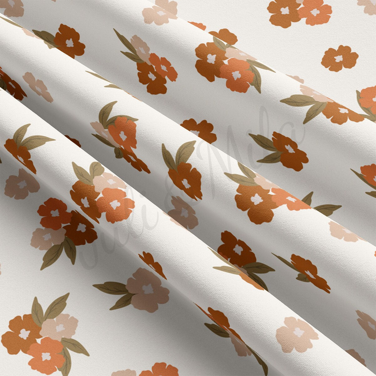 Floral DBP Fabric Double Brushed Polyester Fabric DBP2200