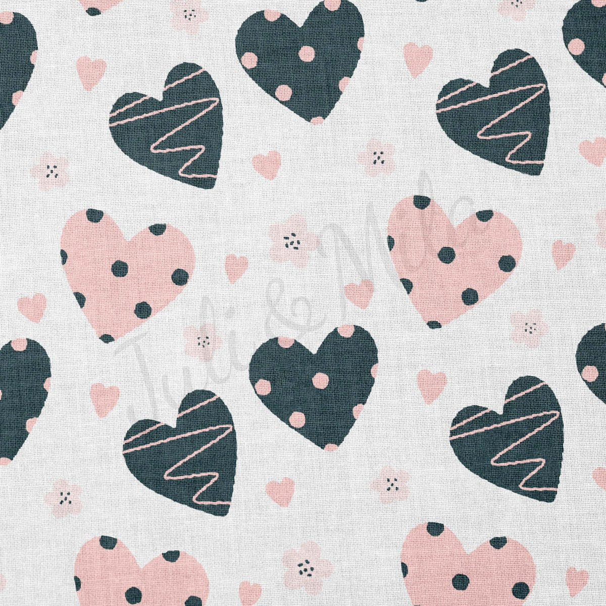 100% Cotton Fabric CTN2216 Valentine's Day