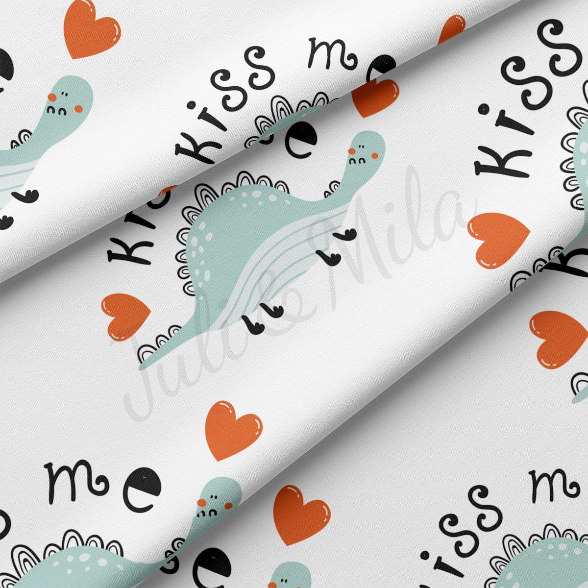 DBP Fabric Double Brushed Polyester DBP2211 Valentine's Day