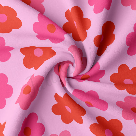 DBP Fabric Double Brushed Polyester DBP2233 Valentine's Day