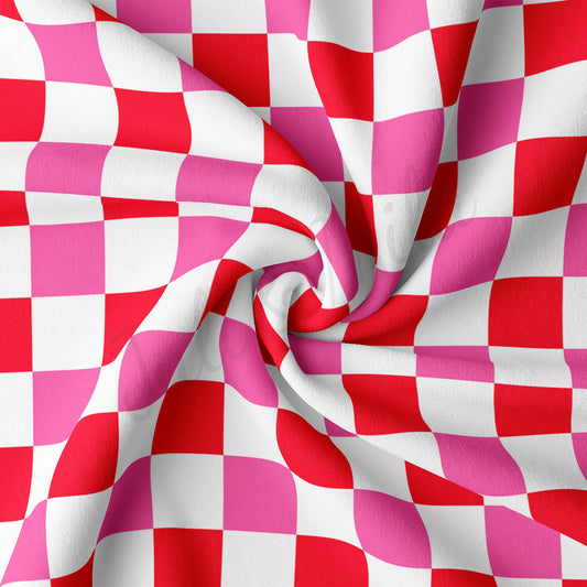 DBP Fabric Double Brushed Polyester DBP2240 Valentine's Day