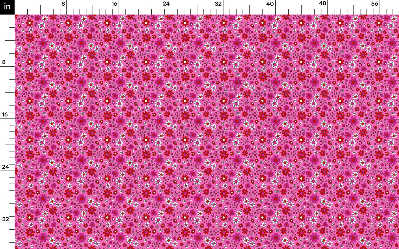 Rib Knit Fabric RBK2212 Valentine's Day