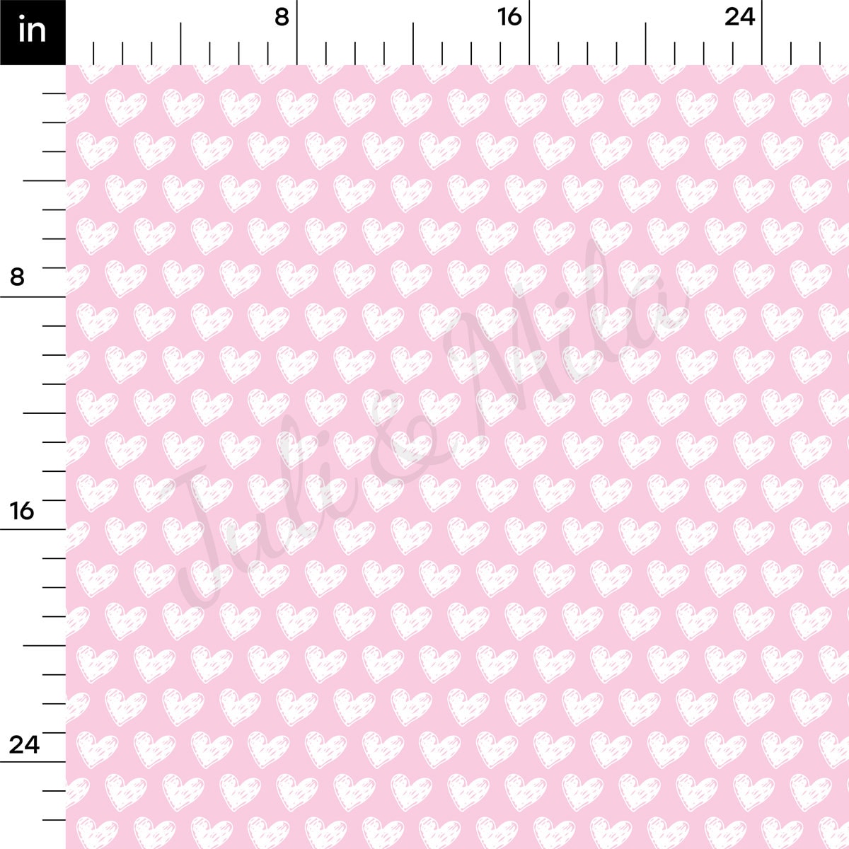 Rib Knit Fabric RBK2219 Valentine's Day
