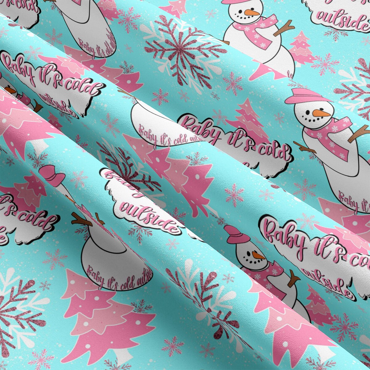 DBP Fabric Double Brushed Polyester DBP2121 Christmas