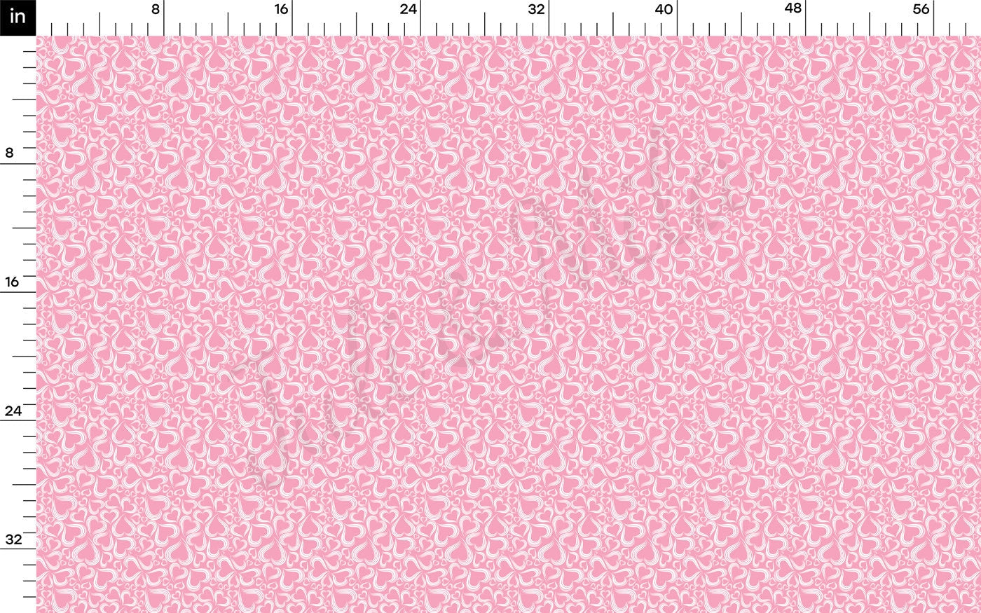 Rib Knit Fabric RBK2237 Valentine's Day