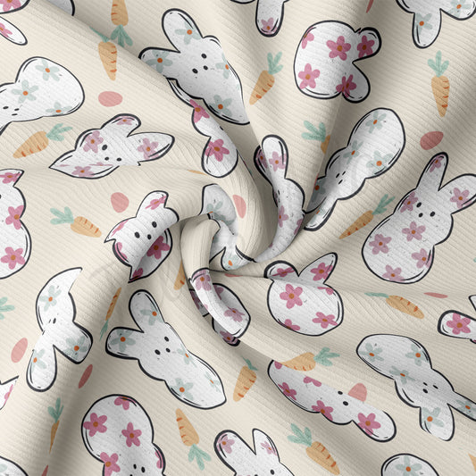 Rib Knit Fabric RBK2118 Easter