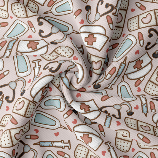 Rib Knit Fabric RBK2126 Nurse