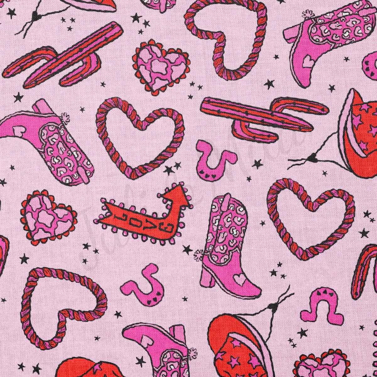 100% Cotton Fabric CTN2214 Valentine's Day