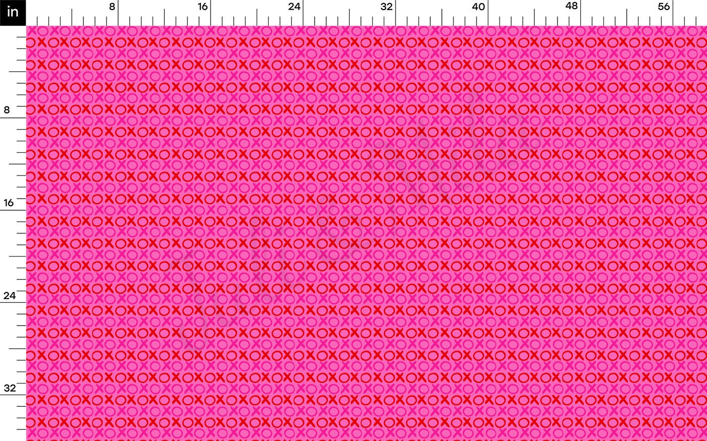 Rib Knit Fabric RBK2224 Valentine's Day