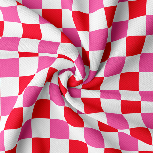 Rib Knit Fabric RBK2240 Valentine's Day