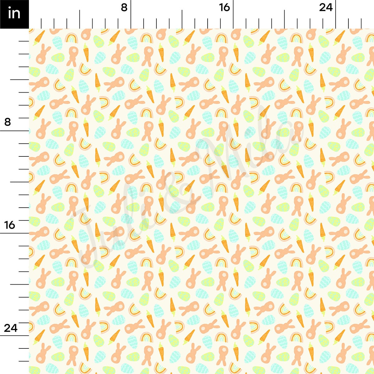 Rib Knit Fabric RBK2290 Easter