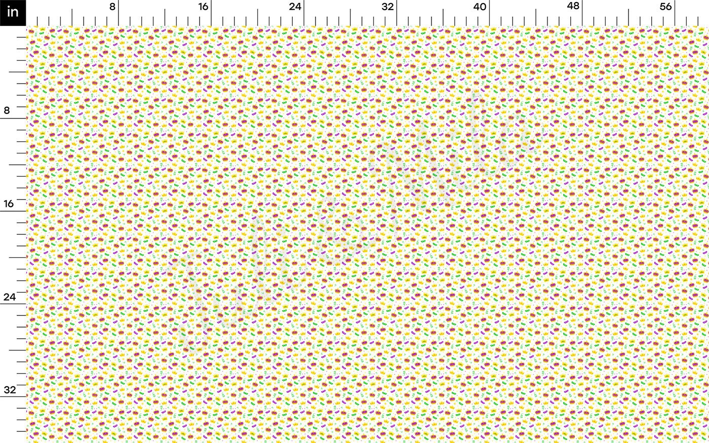 Mardi Gras Bullet Fabric AA2347