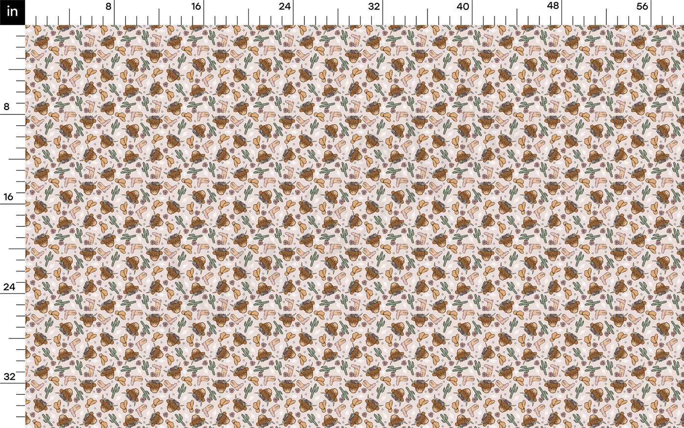 100% Cotton Fabric CTN2270 Boho