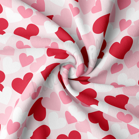DBP Fabric Double Brushed Polyester Fabric DBP2278 Valentine's Day