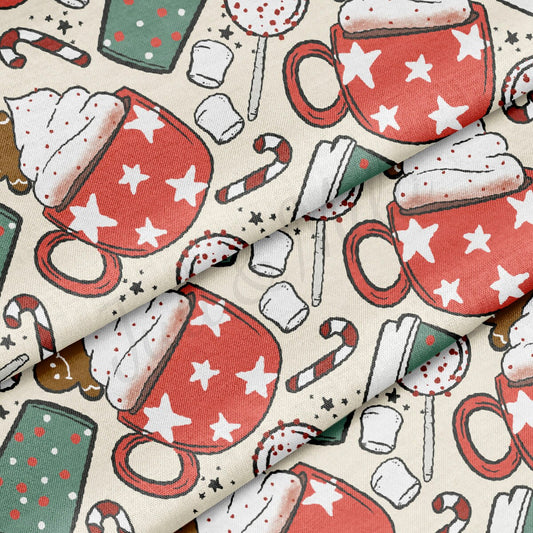 100% Cotton Fabric CTN01 Christmas
