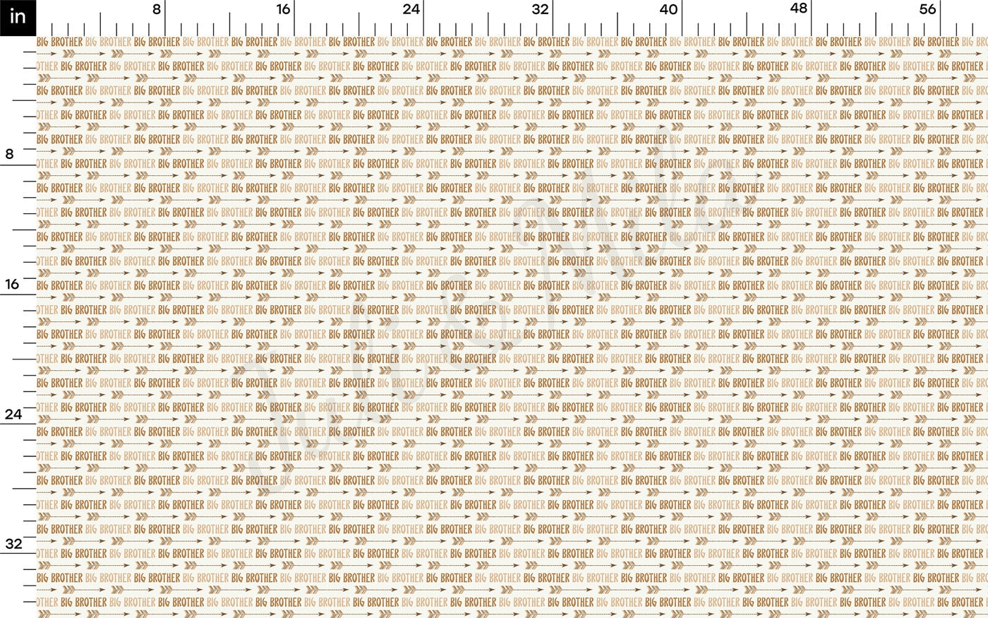 100% Cotton Fabric CTN2321 Big Brother