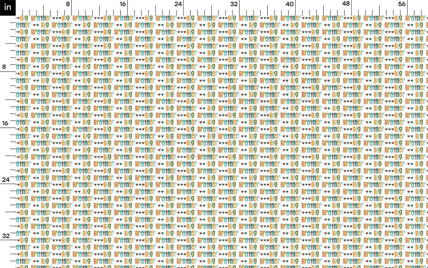 100% Cotton Fabric CTN2322 Big Brother