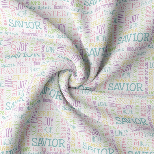 Rib Knit Fabric RBK2339 Easter