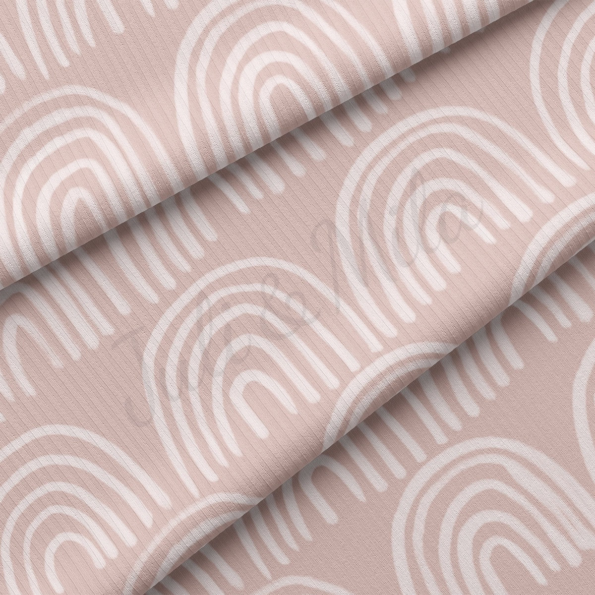 Rib Knit Fabric RBK2421 Rainbow