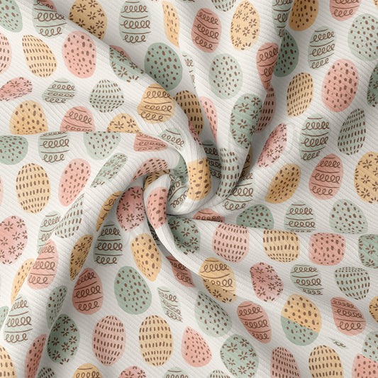 Rib Knit Fabric RBK2438 Easter