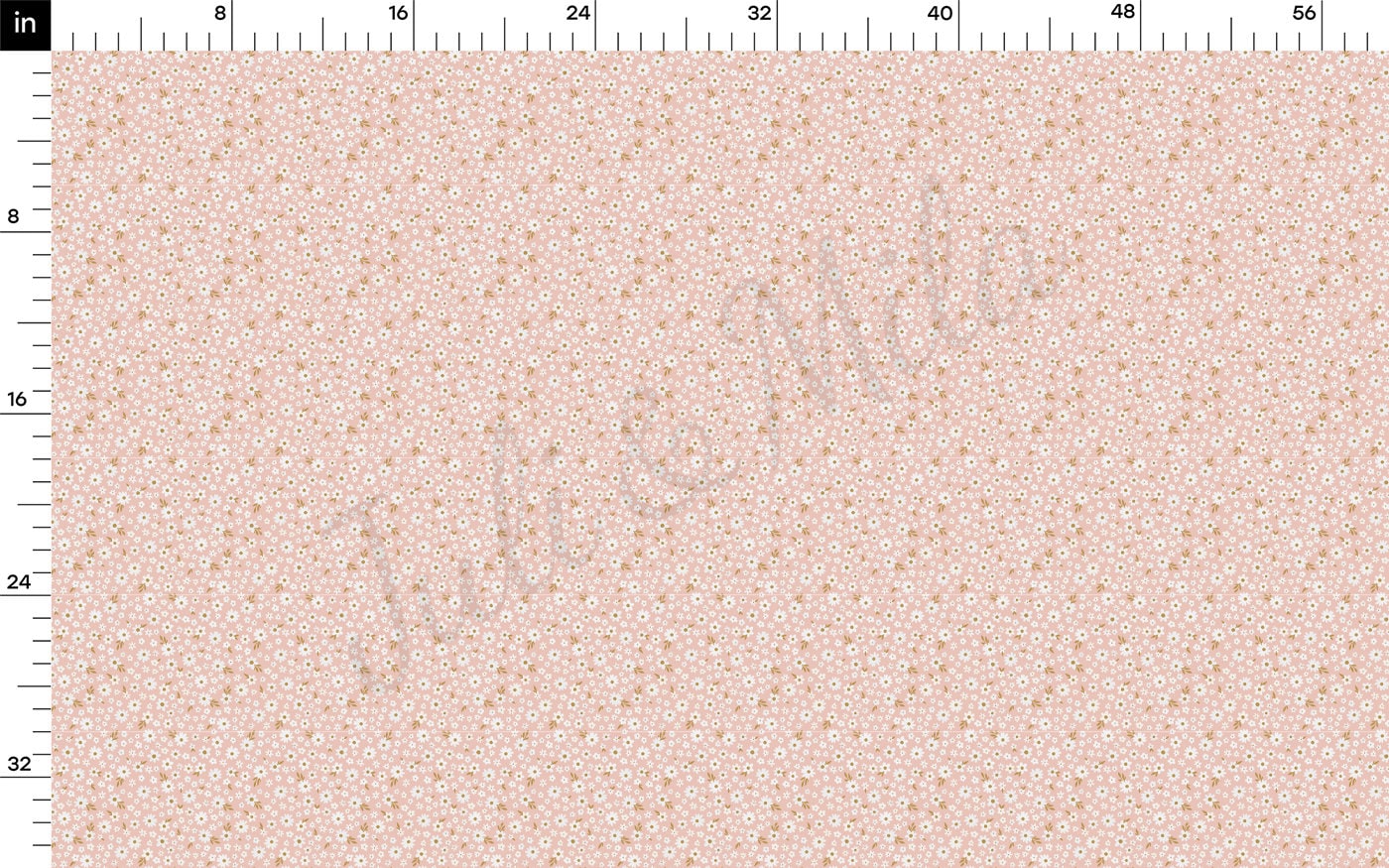 Rib Knit Fabric RBK2439 Floral