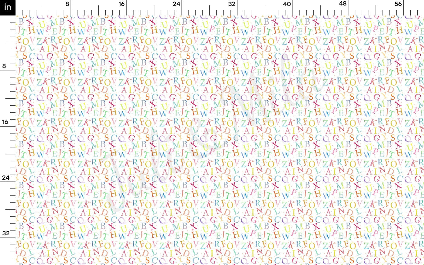 100% Cotton Fabric CTN2410 Back to School