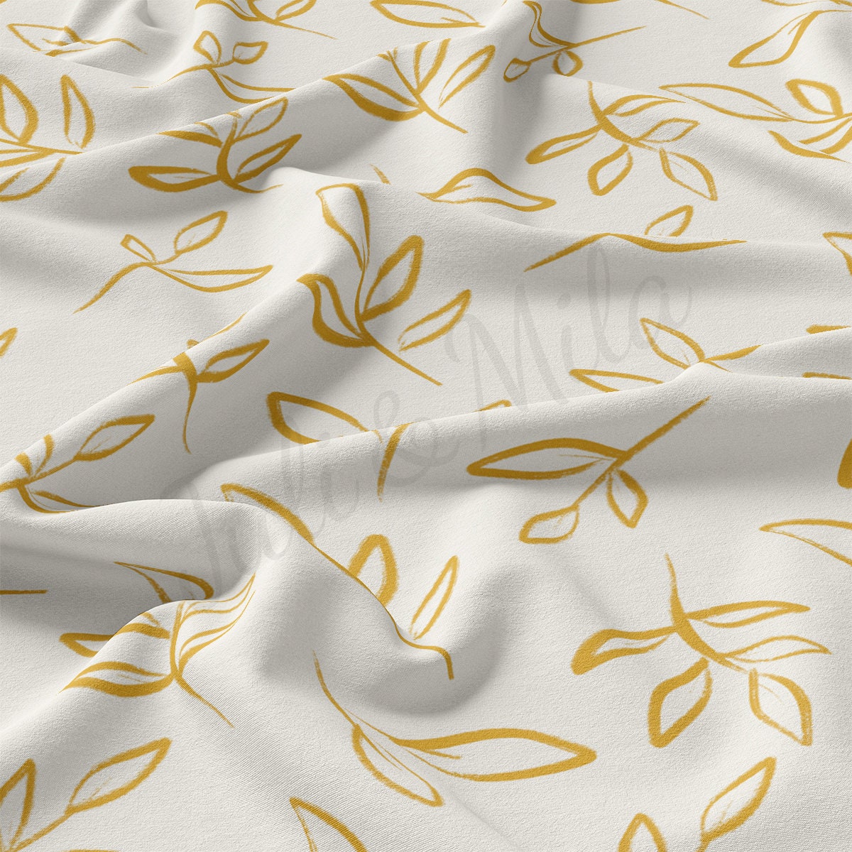 DBP Fabric Double Brushed Polyester DBP2491 Floral