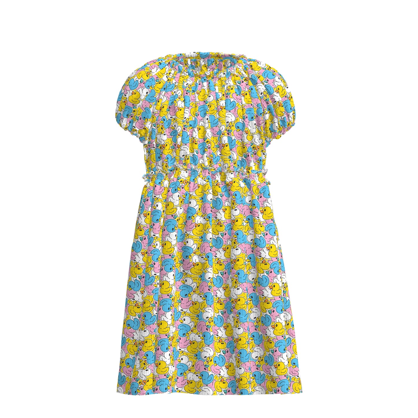 Rib Knit Fabric RBK2590 Ducks