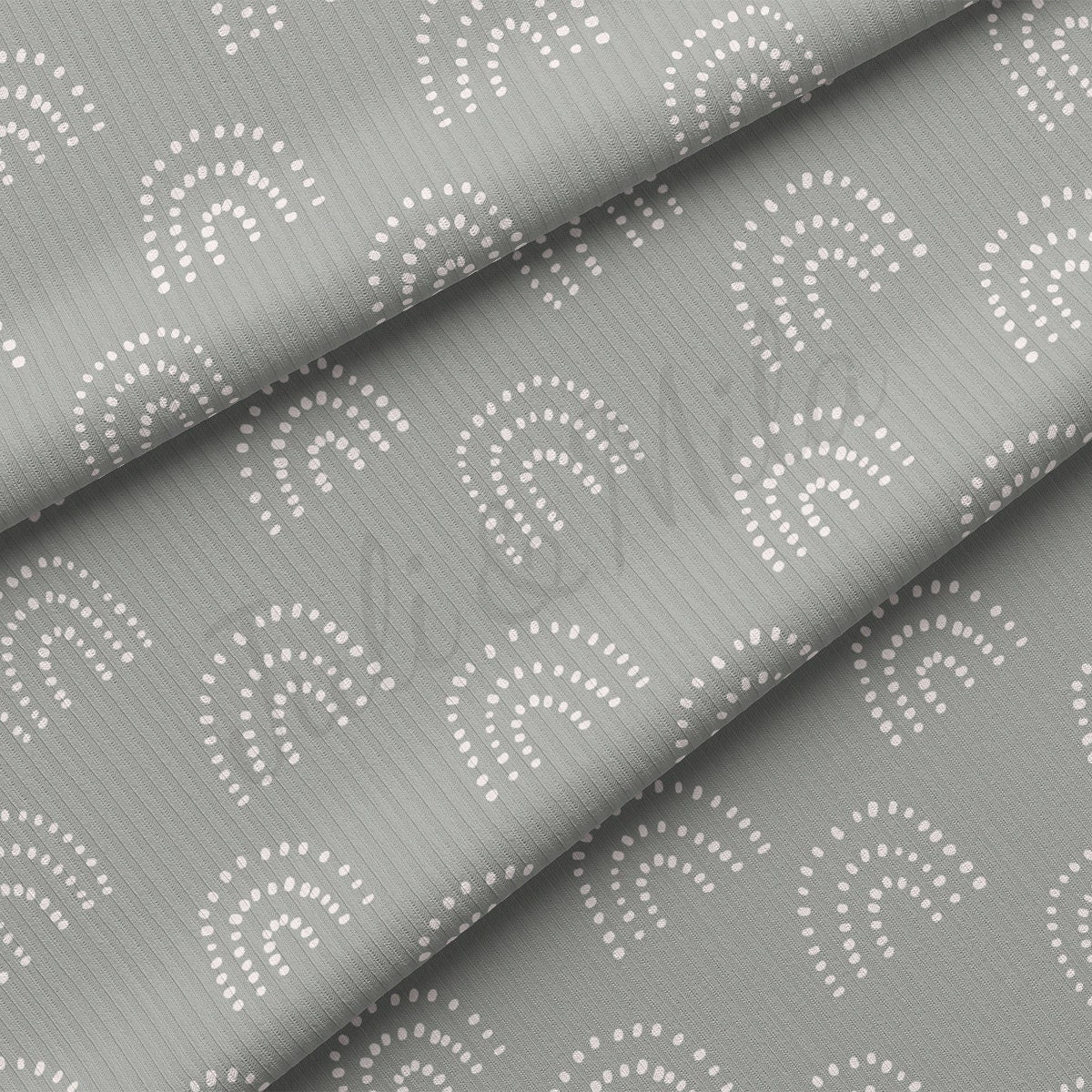 Rib Knit Fabric RBK2420 Rainbow