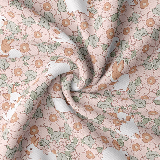 Rib Knit Fabric RBK2443 Easter