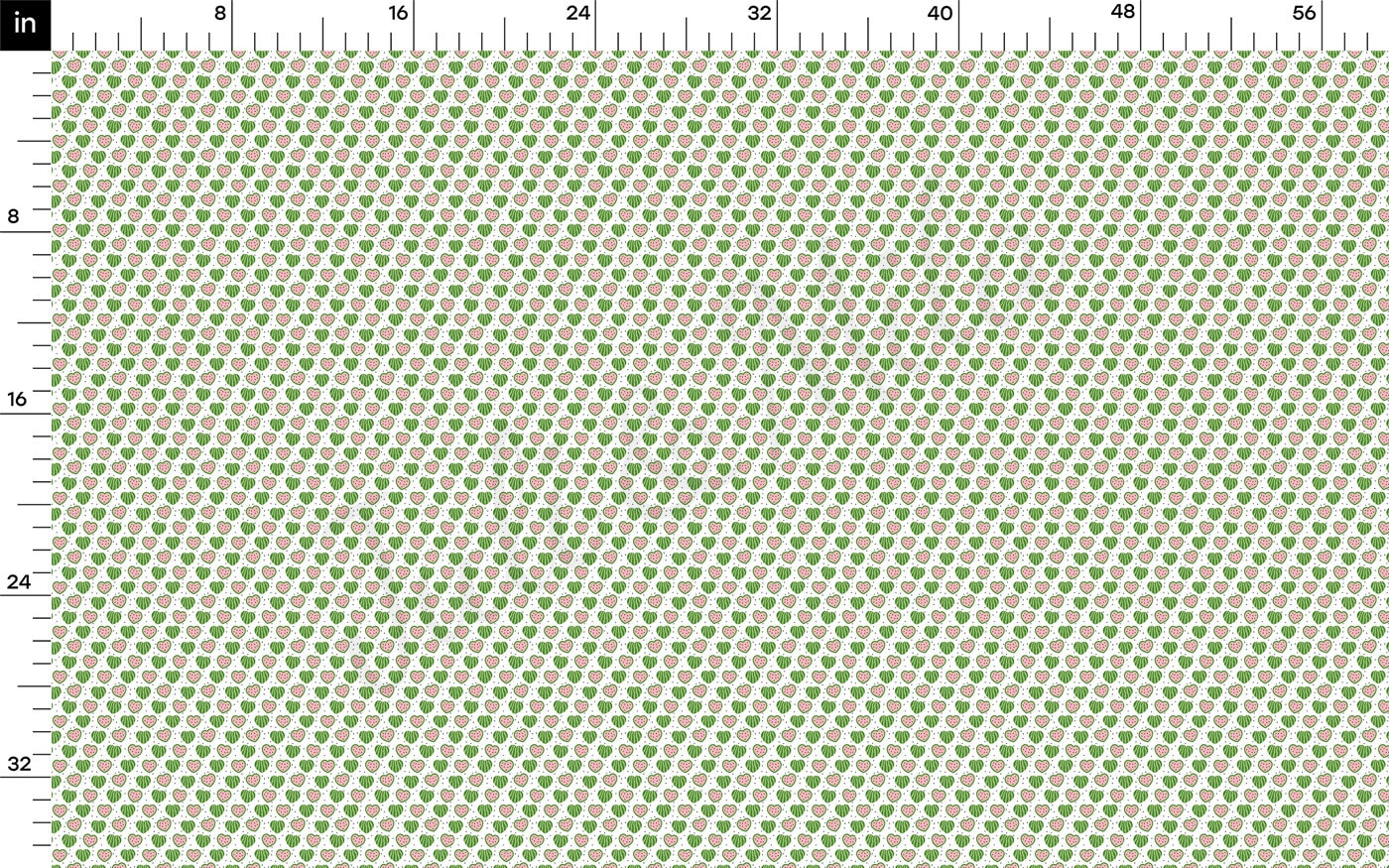 Rib Knit Fabric RBK2482 Watermelon