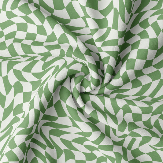 DBP Fabric Double Brushed Polyester DBP2529 Check