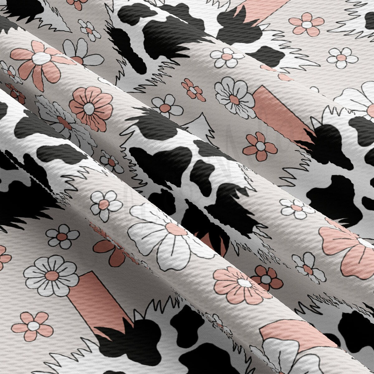 Bullet Fabric AA2605 Christmas Cow