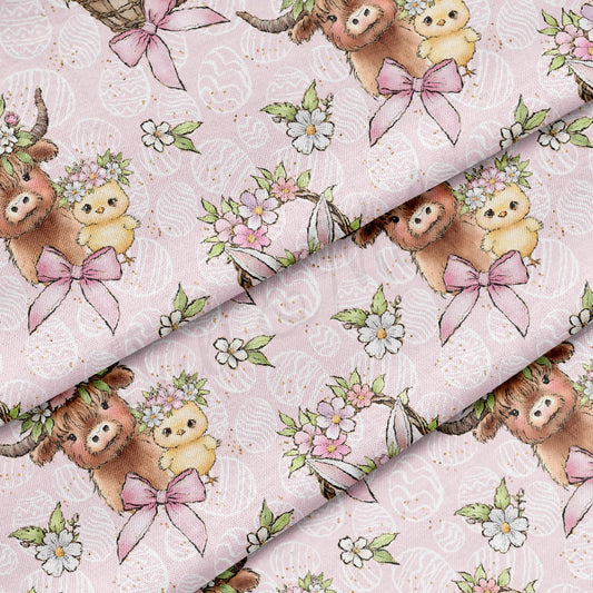100% Cotton Fabric CTN2625 Easter
