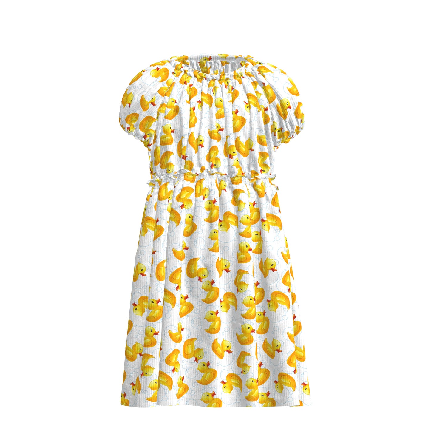 Rib Knit Fabric RBK2587 Ducks