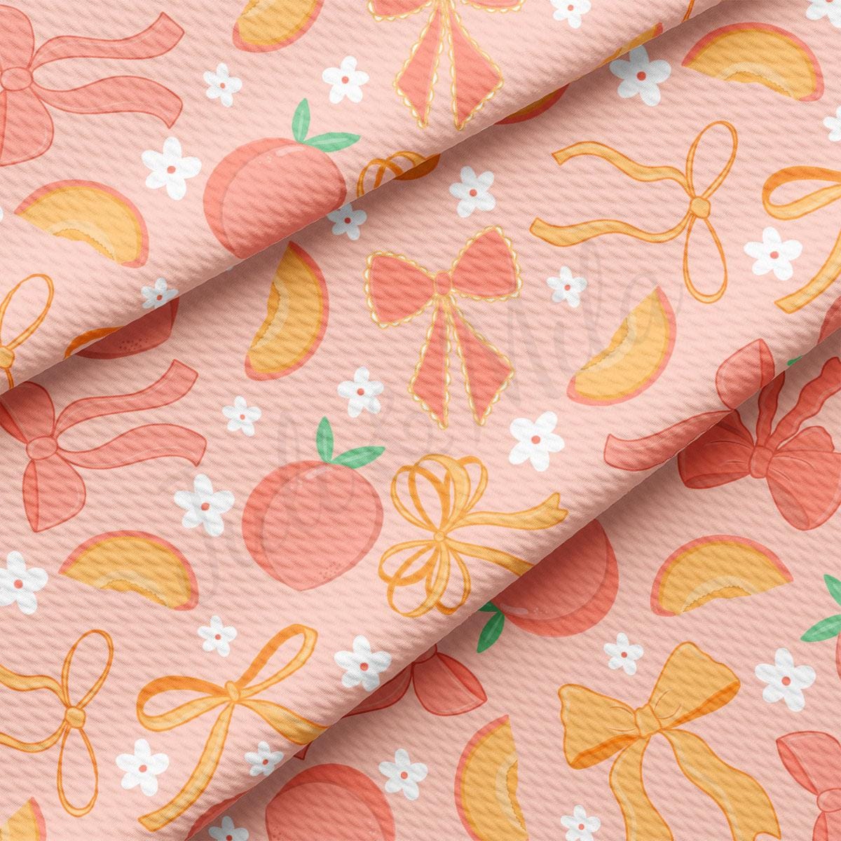 a pink background with oranges and white flowers