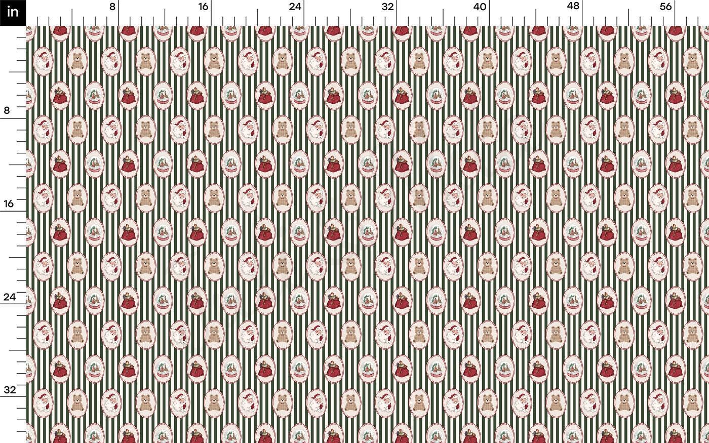 The image is a repeating pattern of various Christmas-themed icons and symbols, including eggs, Santa Claus, and other festive elements, arranged in a grid-like fashion.