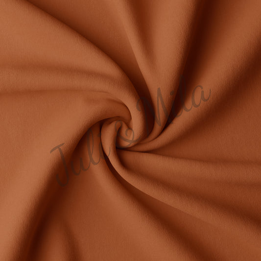 Cinnamon Stick Double Brushed Polyester Fabric