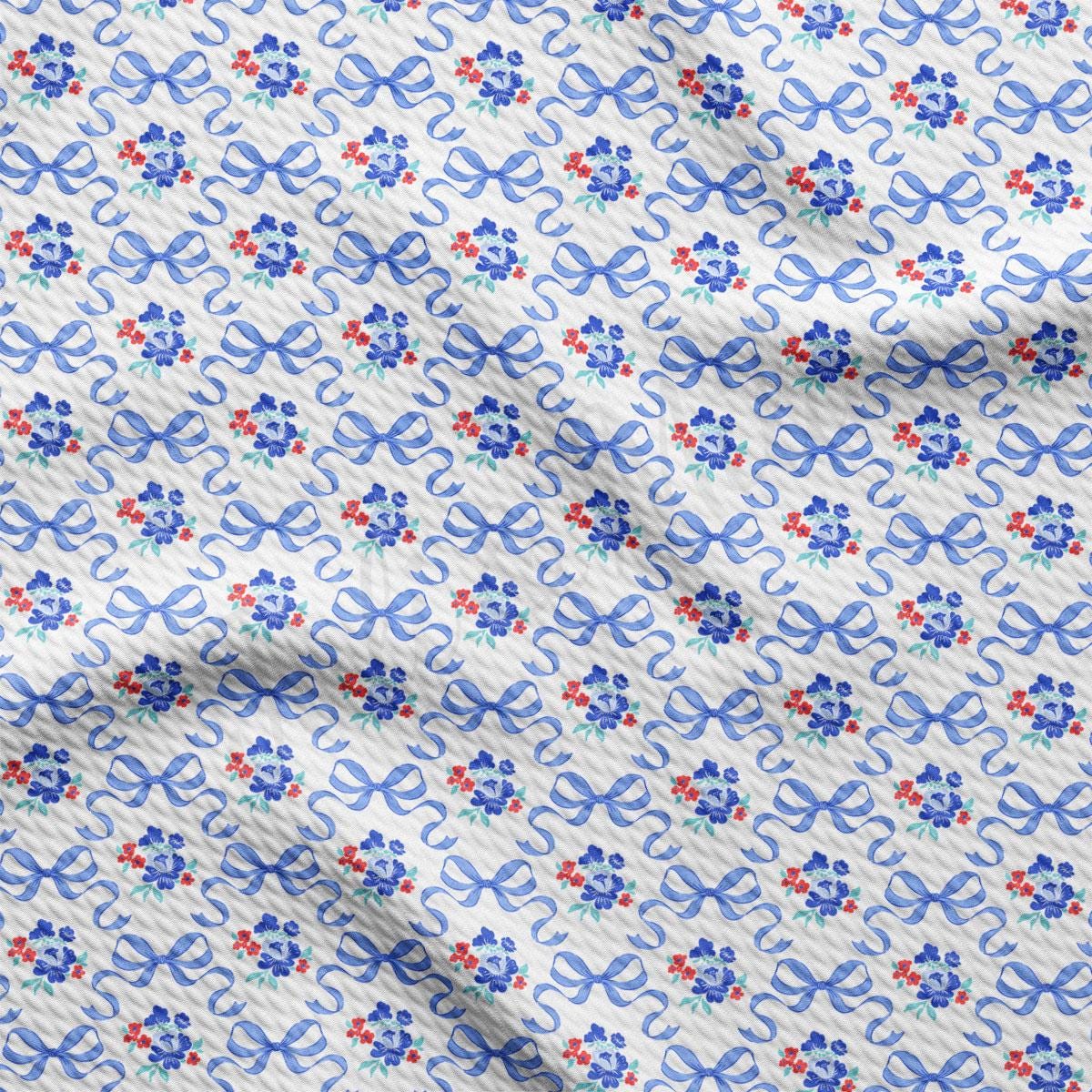 a close up of a blue and red tie