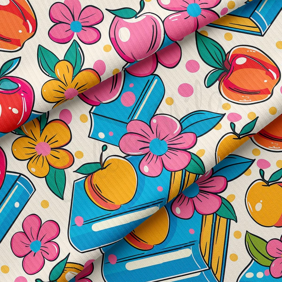 a close up of a colorful pattern on a white background