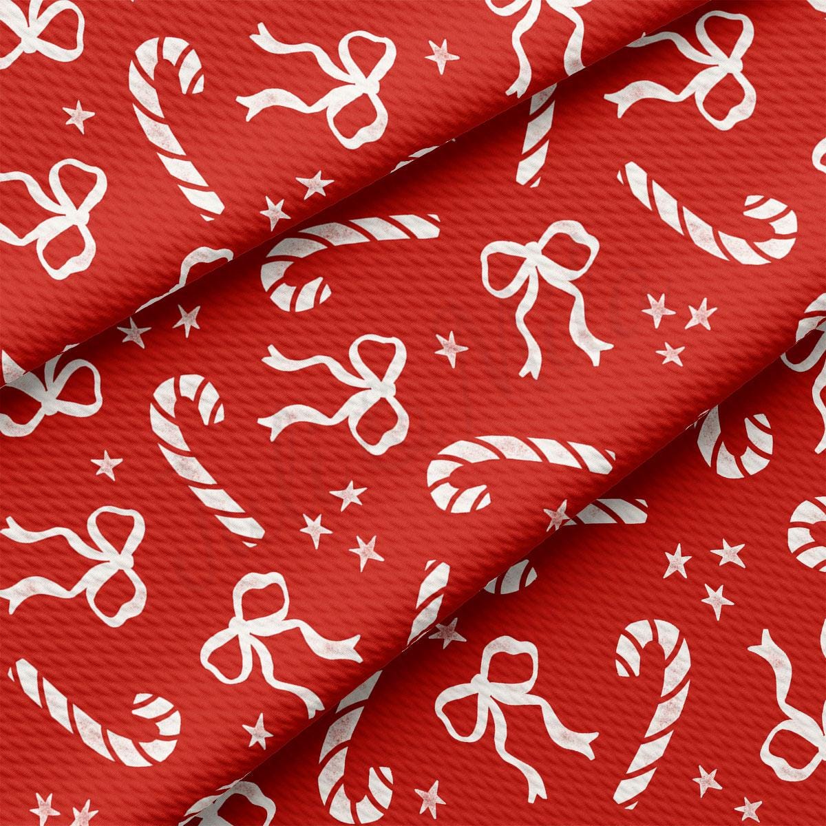 a red background with white christmas symbols